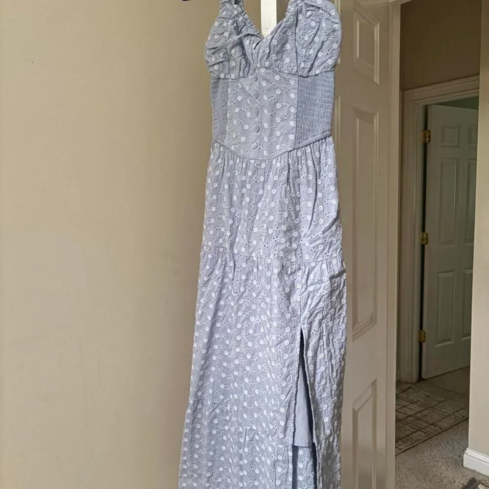 Hollister blue white